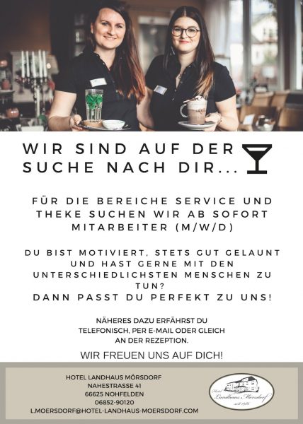 Wir suchen dich für den Service